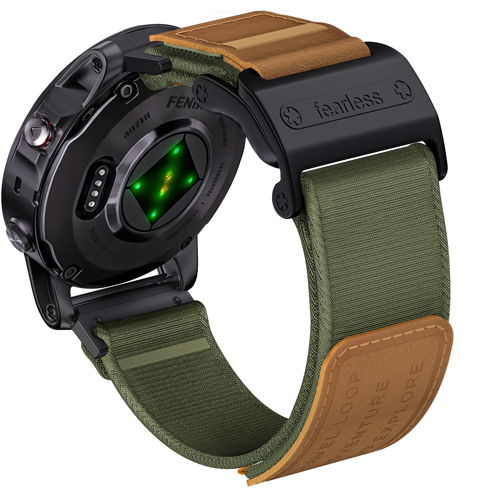 Garmin QuickFit Fearless 2.0 Magnetic Nylon Band