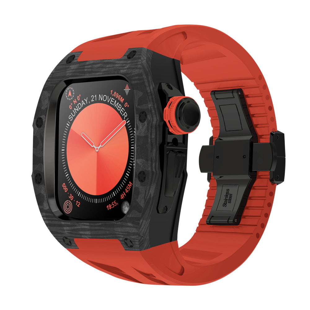 RM7013 Carbon Fiber Case Retrofit Kit For Apple Watch